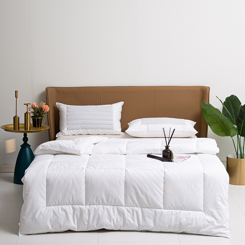 100% bumbac 300 grame pilota de umplutura plapuma de vara matlasata plapuma alba Fabricare
