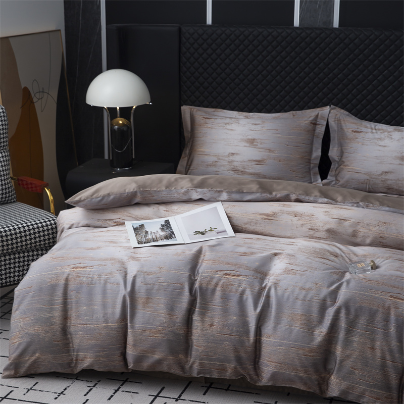 Set de lenjerie de pat din bumbac 100S Design nou cu imprimare digitală Set de lenjerie de pat din bumbac 100S Design nou cu imprimare digitală