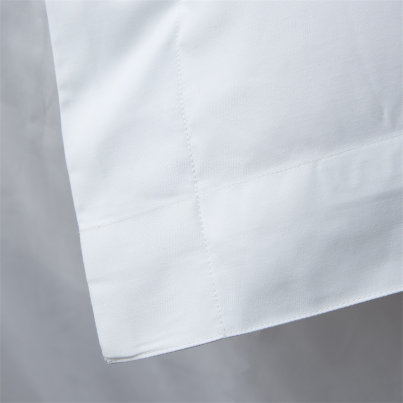 Set de lenjerie de pat din material 50% bumbac 50% poliester 300TC pentru Star Hotel Set de lenjerie de pat din material 50% bumbac 50% poliester 300TC pentru Star Hotel