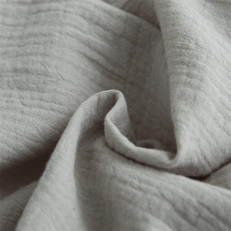 Set de lenjerie de pat super moale din tifon cu straturi duble, 100% bumbac Set de lenjerie de pat super moale din tifon cu straturi duble, 100% bumbac