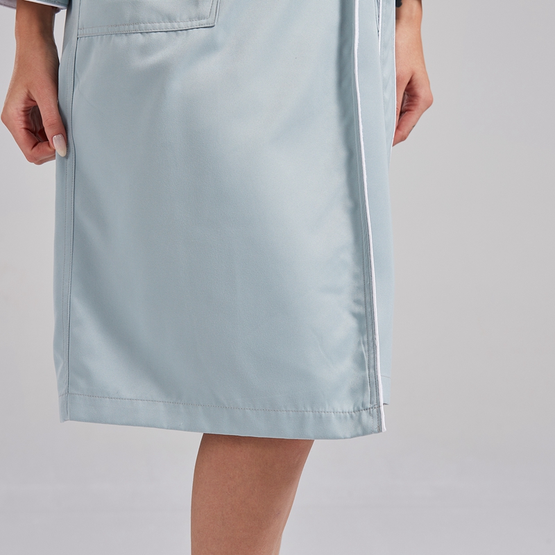 Halat de baie de hotel cu guler șal pentru adulți, cu două straturi, de cinci stele Halat de baie de hotel cu guler șal pentru adulți, cu două straturi, de cinci stele