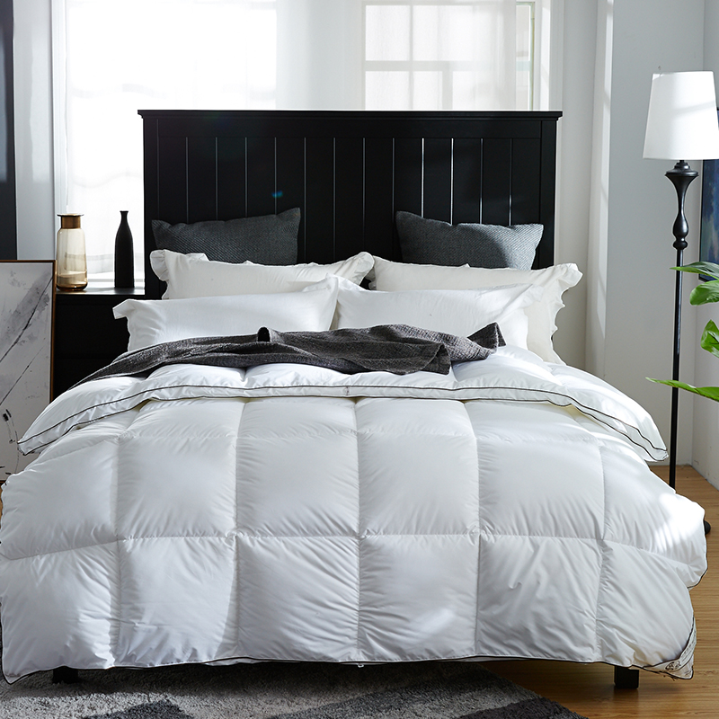 Pilotă moale și caldă din puf de rață, 100% bumbac