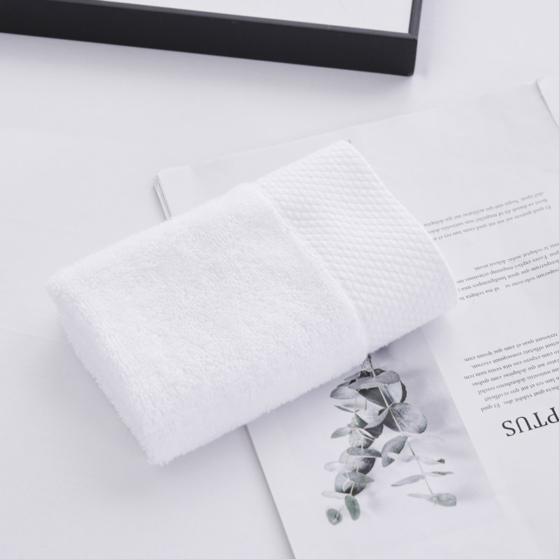 Prosop de baie alb Jacquard Border Hotel Prosop de baie alb Jacquard Border Hotel